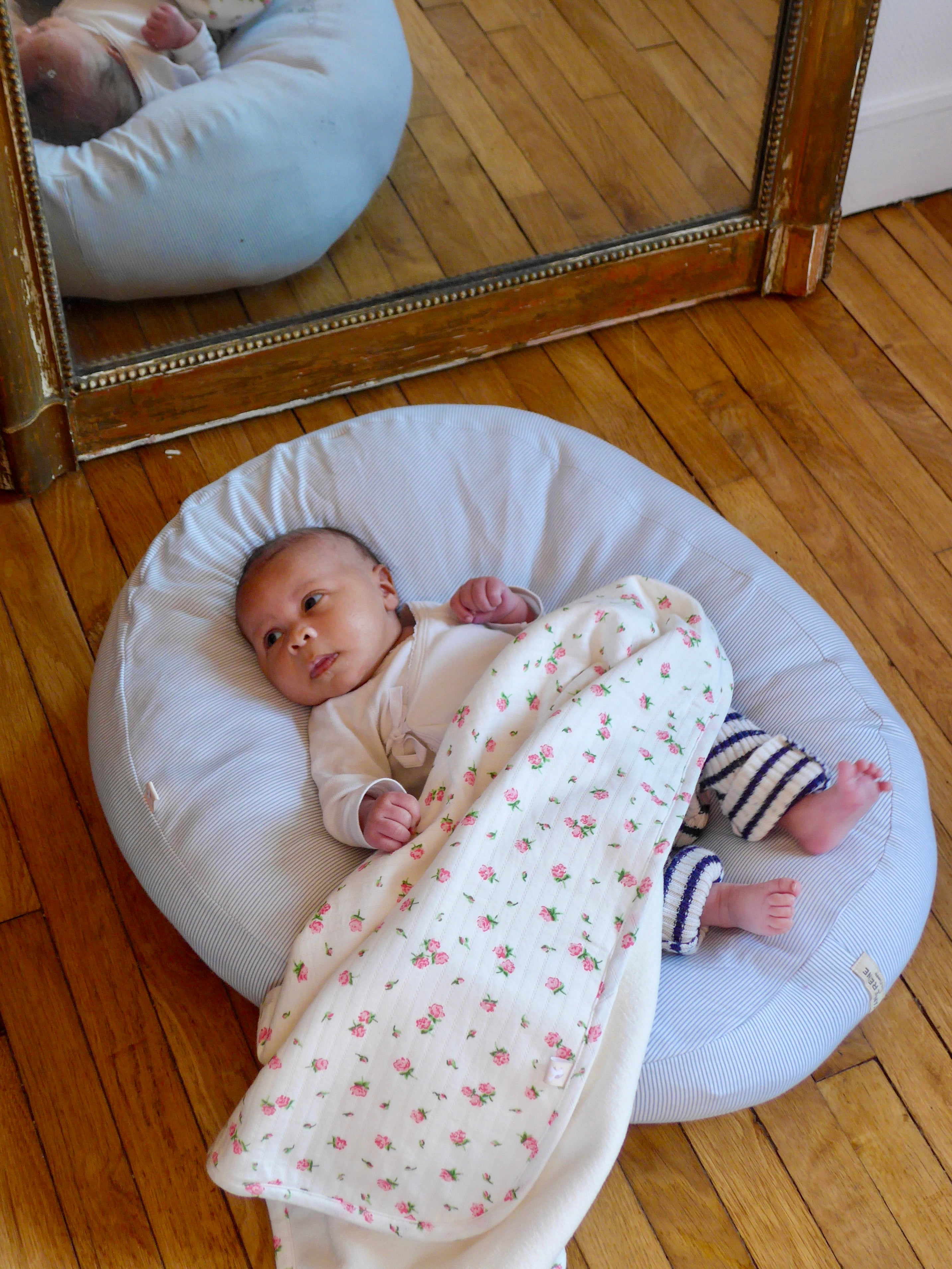 couverture inseparable bebe cadeau naissance